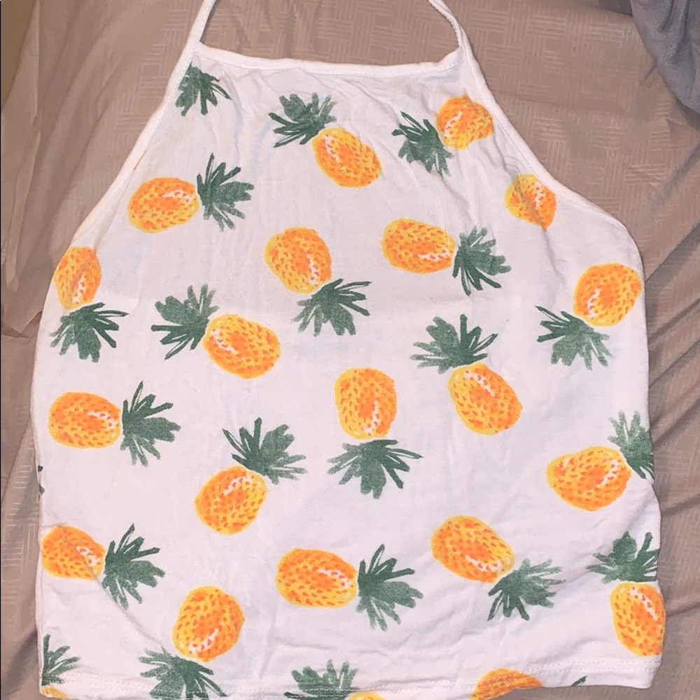 Haulter crop top
